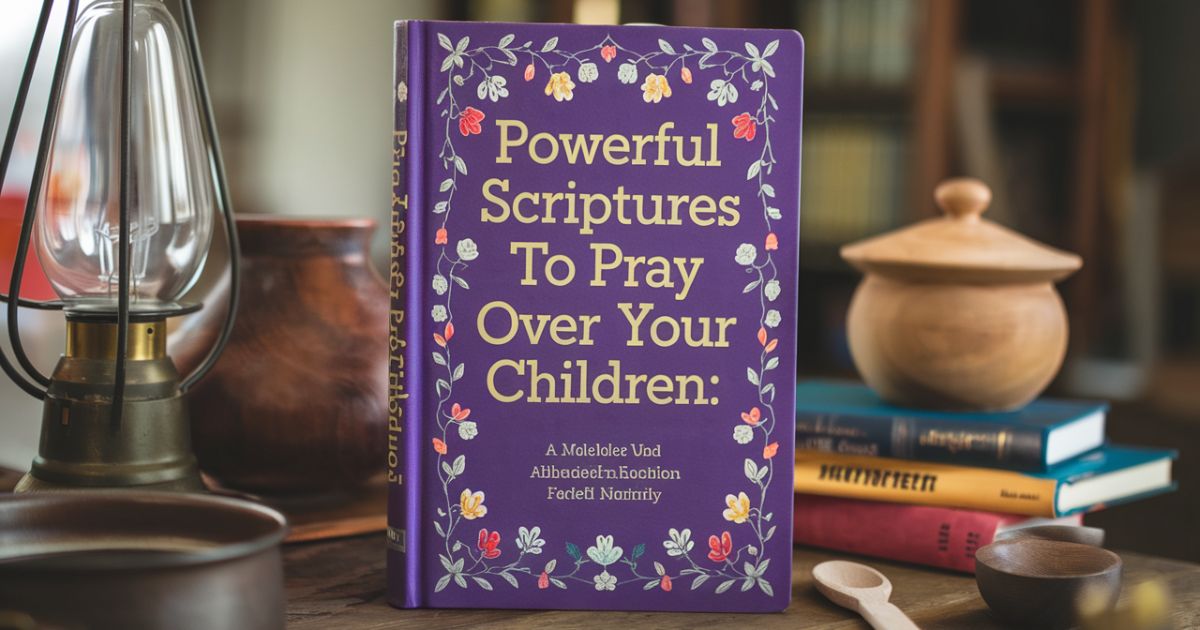 Powerful Scriptures To Pray Over Your Children