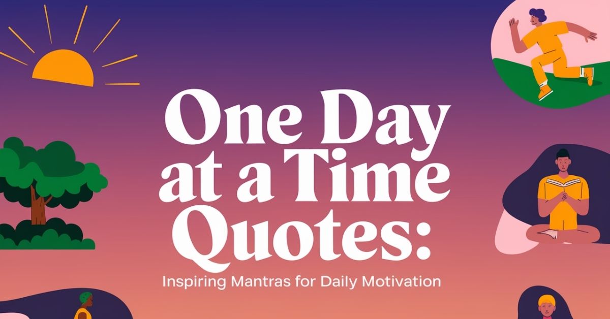 One Day at a Time Quotes